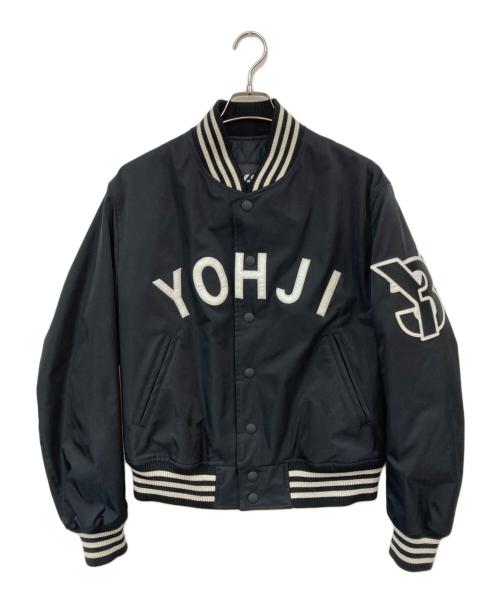 Y-3（ワイスリー）Y-3 (ワイスリー) Yohji Letter Bomber Jacket ブラック サイズ:Sの古着・服飾アイテム