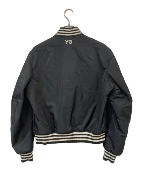 Y-3（ワイスリー）Y-3 (ワイスリー) Yohji Letter Bomber Jacket ブラック サイズ:Sの古着・服飾アイテム
