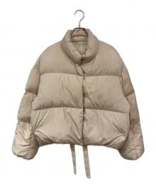 Mila Owen（ミラオーウェン）の古着「ダウンジャケット」｜ベージュ