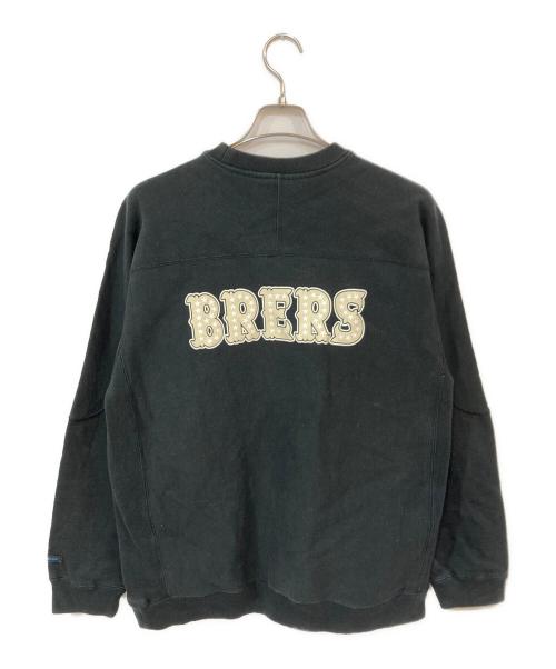 BROOKLYN OVERALL（ブルックリンオーバーオール）BROOKLYN OVERALL (ブルックリンオーバーオール) リバースウィーブスウェット ブラック サイズ:SIZE Lの古着・服飾アイテム