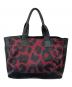 Vivienne Westwood (ヴィヴィアンウエストウッド) レザートートバッグ レッド×ブラック：10000円