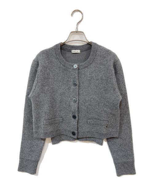 FRAY ID（フレイ アイディー）FRAY ID (フレイ アイディー) ラクーンニットセットアップ グレー サイズ:Fの古着・服飾アイテム