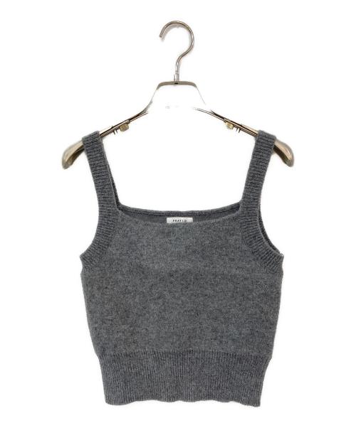 FRAY ID（フレイ アイディー）FRAY ID (フレイ アイディー) ラクーンニットセットアップ グレー サイズ:Fの古着・服飾アイテム