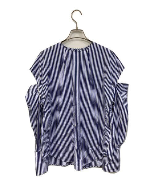 Noble（ノーブル）Noble (ノーブル) ストライプシャツ ブルー サイズ:なしの古着・服飾アイテム