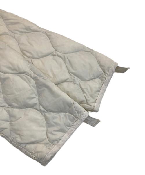 TAION（タイオン）TAION (タイオン) W-ZIP SHORT DOWN JACKET ホワイト サイズ:Ｌの古着・服飾アイテム