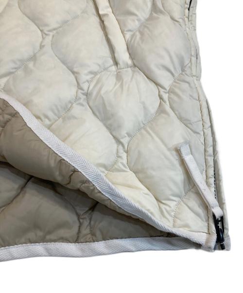 TAION（タイオン）TAION (タイオン) W-ZIP SHORT DOWN JACKET ホワイト サイズ:Ｌの古着・服飾アイテム
