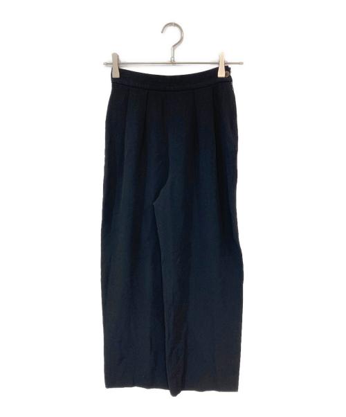 GIORGIO ARMANI（ジョルジョアルマーニ）GIORGIO ARMANI (ジョルジョアルマーニ) タックパンツ ブラック サイズ:SIZE 38の古着・服飾アイテム