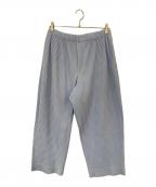 HOMME PLISSE ISSEY MIYAKEオム プリッセ イッセイ ミヤケ）の古着「プリーツテーパードパンツ」｜ブルー