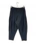 HOMME PLISSE ISSEY MIYAKE (オム プリッセ イッセイ ミヤケ) プリーツテーパードパンツ ブラック サイズ:SIZE 2：20000円
