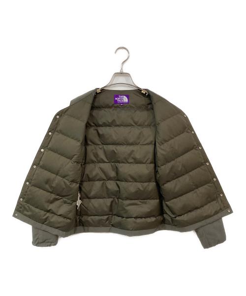 THE NORTHFACE PURPLELABEL（ザ・ノースフェイス パープルレーベル）THE NORTHFACE PURPLELABEL (ザ・ノースフェイス パープルレーベル) Down Cardigan ブラウン サイズ:WSの古着・服飾アイテム