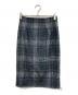 O'NEIL OF DUBLIN（オニールオブダブリン）の古着「ウールチェックスカート」｜グリーン