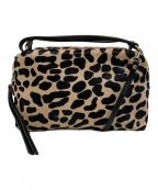 GIANNI CHIARINIジャンニ キアリーニ）の古着「レオパードショルダーバッグ」｜ベージュ