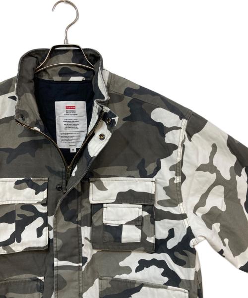 SUPREME（シュプリーム）Supreme (シュプリーム) Aphex Twin (エイフェックス ツイン) Alpha Industries Cargo Jacket グレー サイズ:Mの古着・服飾アイテム