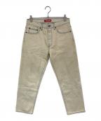 SUPREMEシュプリーム）の古着「Regular Jean」｜アイボリー