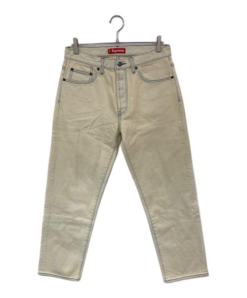 SUPREME（シュプリーム）Supreme (シュプリーム) Regular Jean アイボリー サイズ:W30の古着・服飾アイテム