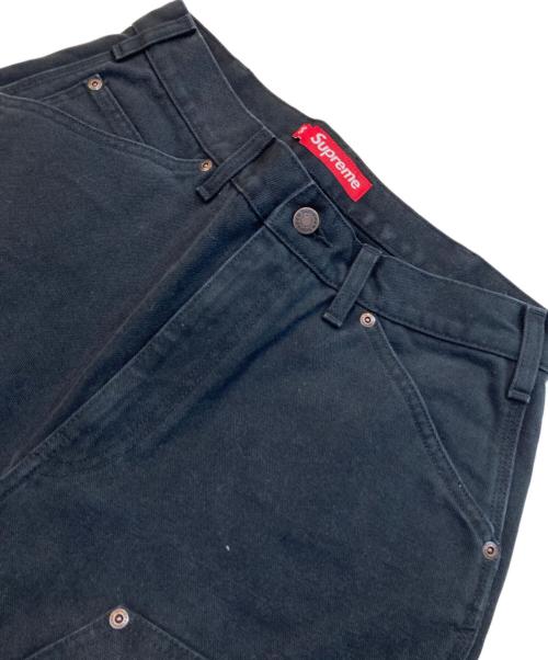 SUPREME（シュプリーム）SUPREME (シュプリーム) Old English Double Knee Painter/オールドイングリッシュダブルニーペインター ブラック サイズ:SIZE 30の古着・服飾アイテム