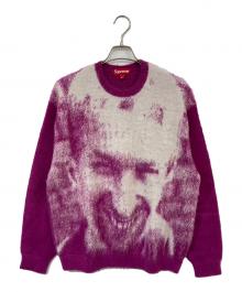 SUPREME×Aphex Twin（シュプリーム×エイフェックス ツイン）の古着「Mohair Sweater」｜パープル