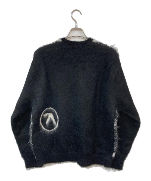SUPREME（シュプリーム）Supreme (シュプリーム) Aphex Twin (エイフェックス ツイン) Mohair Sweater ブラック サイズ:Lの古着・服飾アイテム