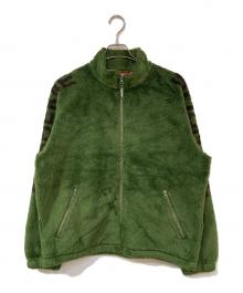 SUPREME（シュプリーム）の古着「Shoulder Logo Fleece Jacket/ショルダーロゴフリースジャケット」｜カーキ