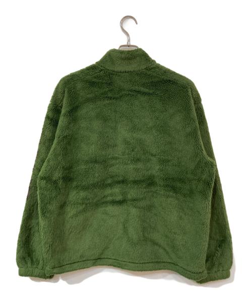 SUPREME（シュプリーム）SUPREME (シュプリーム) Shoulder Logo Fleece Jacket/ショルダーロゴフリースジャケット カーキ サイズ:SIZE Mの古着・服飾アイテム