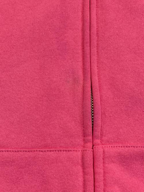 SUPREME（シュプリーム）Supreme (シュプリーム) Big Logo Zip Up Hooded Sweatshirt Magenta ピンク サイズ:Sの古着・服飾アイテム