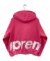 Supreme (シュプリーム) Big Logo Zip Up Hooded Sweatshirt Magenta ピンク サイズ:S：40000円