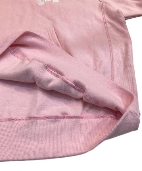 SUPREME（シュプリーム）Supreme (シュプリーム) Champion (チャンピオン) Hooded Sweatshirt ピンク サイズ:2XLの古着・服飾アイテム