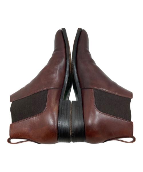 Soffice&Solid（ソフィス・アンド・ソリッド）Soffice&Solid (ソフィス・アンド・ソリッド) サイドゴアブーツ レッド サイズ:8 1/2の古着・服飾アイテム