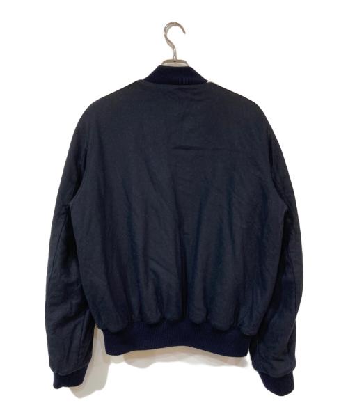 cadet store（カデットストア）cadet store (カデットストア) カシミヤ混ブルゾン ネイビー サイズ:52の古着・服飾アイテム