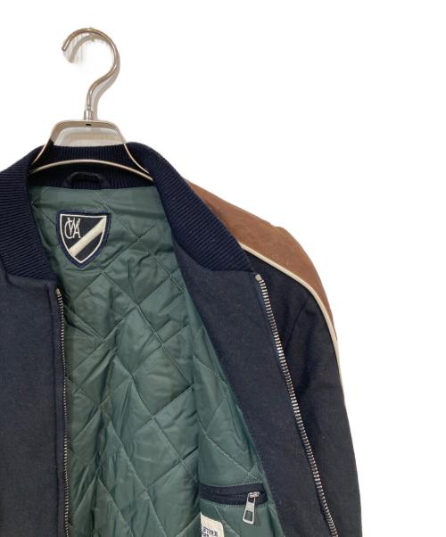 cadet store（カデットストア）cadet store (カデットストア) カシミヤ混ブルゾン ネイビー サイズ:52の古着・服飾アイテム