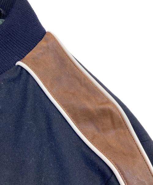 cadet store（カデットストア）cadet store (カデットストア) カシミヤ混ブルゾン ネイビー サイズ:52の古着・服飾アイテム