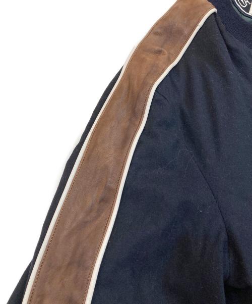 cadet store（カデットストア）cadet store (カデットストア) カシミヤ混ブルゾン ネイビー サイズ:52の古着・服飾アイテム