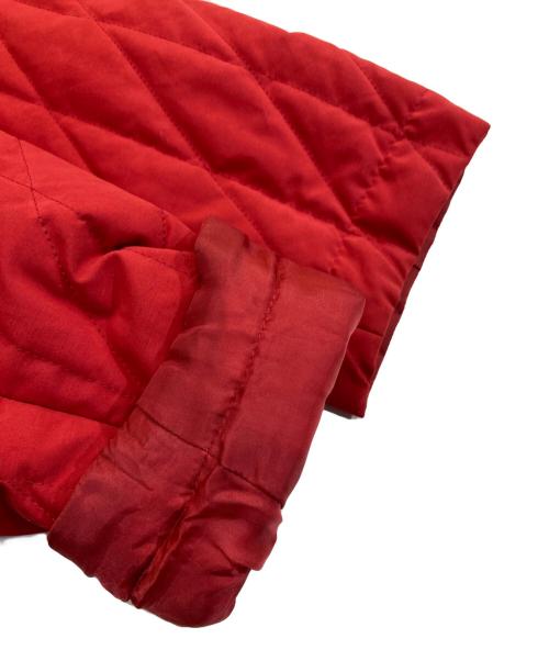 BURBERRY LONDON（バーバリーロンドン）BURBERRY LONDON (バーバリーロンドン) 裏ノヴァチェックキルティングジャケット レッド×ベージュ サイズ:40の古着・服飾アイテム