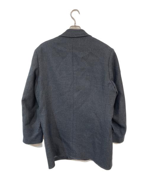 RE-PURPOSE（リパーパス）RE-PURPOSE (リパーパス) double breasted coat/ダブルブレステッドコート グレー サイズ:SIZE Lの古着・服飾アイテム