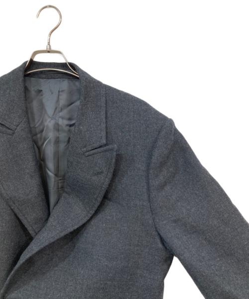 RE-PURPOSE（リパーパス）RE-PURPOSE (リパーパス) double breasted coat/ダブルブレステッドコート グレー サイズ:SIZE Lの古着・服飾アイテム