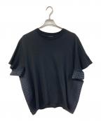 SADEシャーデー）の古着「メッシュTシャツ」｜ブラック