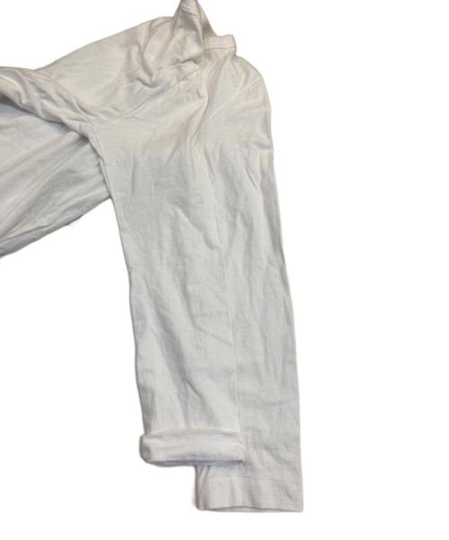 PLAY COMME des GARCONS（プレイコムデギャルソン）PLAY COMME des GARCONS (プレイコムデギャルソン) ロングスリーブカットソー ホワイト サイズ:SIZE Mの古着・服飾アイテム