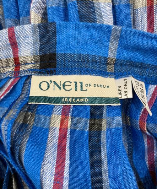 O'NEIL OF DUBLIN（オニールオブダブリン）O'NEIL OF DUBLIN (オニールオブダブリン) クラシックアコーディングスカート ブルー サイズ:us8の古着・服飾アイテム