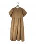 B:MING by BEAMS (ビーミングバイビームス) シアーサッカー ワンピース ブラウン サイズ:SIZE S：6000円