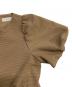 中古・古着 B:MING by BEAMS (ビーミングバイビームス) シアーサッカー ワンピース ブラウン サイズ:SIZE S：6000円