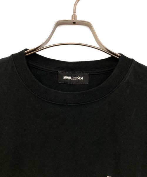 WIND AND SEA（ウィンダンシー）WIND AND SEA (ウィンダンシー) ロングスリーブカットソー ブラック サイズ:SIZE Lの古着・服飾アイテム
