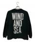 WIND AND SEA (ウィンダンシー) ロングスリーブカットソー ブラック サイズ:SIZE L：5000円