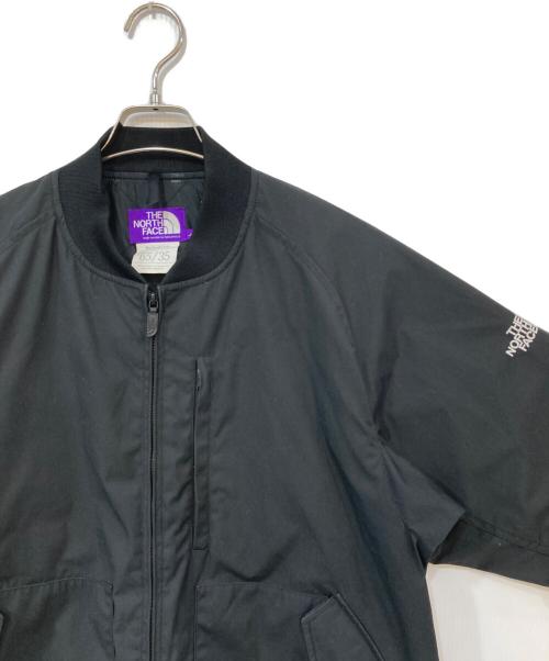 THE NORTHFACE PURPLELABEL（ザ・ノースフェイス パープルレーベル）THE NORTHFACE PURPLELABEL (ザ・ノースフェイス パープルレーベル) フライトジャケット ブラック サイズ:Lの古着・服飾アイテム