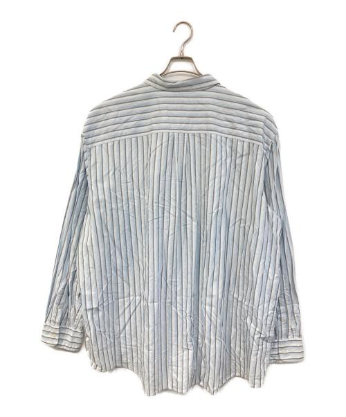 RALPH LAUREN（ラルフローレン）RALPH LAUREN (ラルフローレン) BLAKE ストライプシャツ/ブレイクストライプシャツ ブルー サイズ:SIZE XXLの古着・服飾アイテム