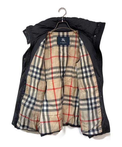 BURBERRY LONDON（バーバリーロンドン）BURBERRY LONDON (バーバリーロンドン) 裏ノヴァチェックダウンコート ネイビー サイズ:40の古着・服飾アイテム