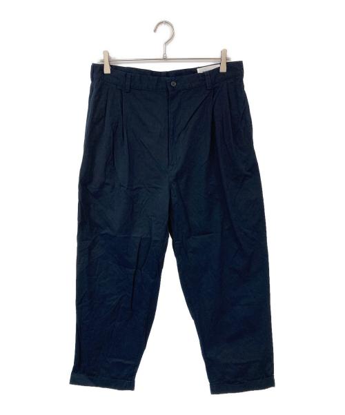 everyone（エブリワン）everyone (エブリワン) タックスラックス ネイビー サイズ:XLの古着・服飾アイテム