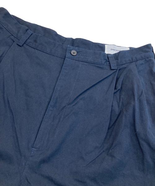 everyone（エブリワン）everyone (エブリワン) タックスラックス ネイビー サイズ:XLの古着・服飾アイテム