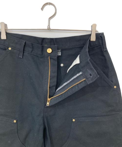 CarHartt（カーハート）CarHartt (カーハート) ルーズフィットダブルニーペインターパンツ ブラック サイズ:34の古着・服飾アイテム