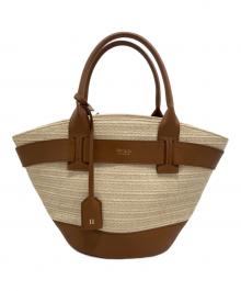 HER LIP TO（ハーリップトゥ）の古着「Palma Tote Bag/パルマ トートバッグ」｜ホワイト