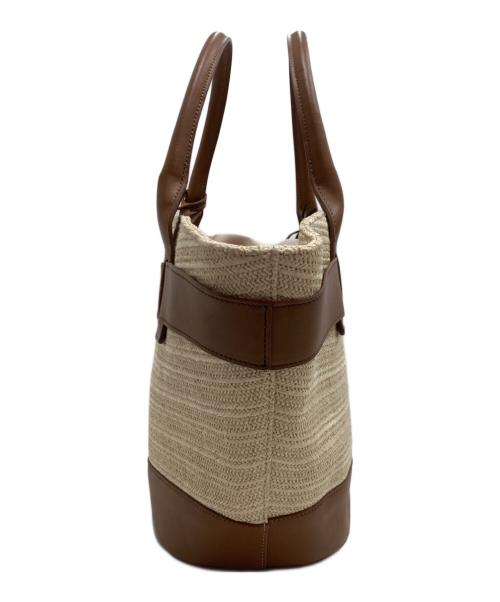 HER LIP TO（ハーリップトゥ）Her lip to (ハーリップトゥ) Palma Tote Bag/パルマ トートバッグ ホワイトの古着・服飾アイテム